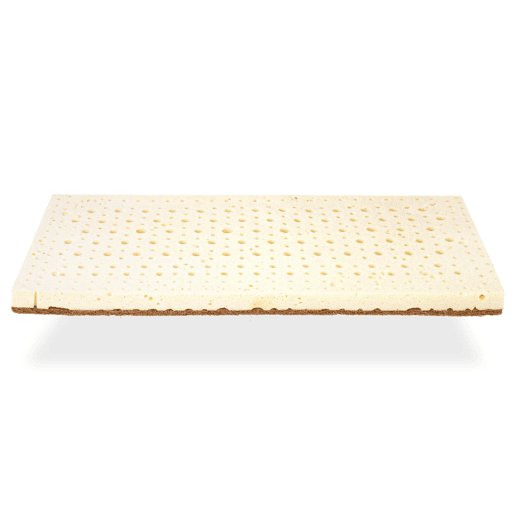 Colchão Min Cot 80x40 Altura7 cm. Látex e Coco Natural. Tecido 100% orgânico