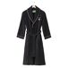 Albornoz benetton 360 gsm 100% algodón Albornoz benetton 360 gsm 100% algodón Negro