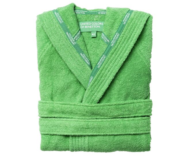 Albornoz benetton 360 gsm 100% algodón, talla: l/xl