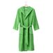 Albornoz benetton 360 gsm 100% algodón Albornoz benetton 360 gsm 100% algodón Verde