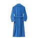 Albornoz benetton 360 gsm 100% algodón Albornoz benetton 360 gsm 100% algodón Azul