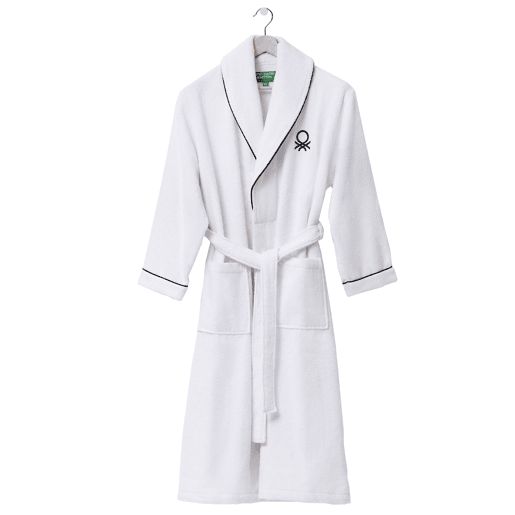Roupão de banho Benetton 360 Gsm 100% Algodão, Tamanho: LXl