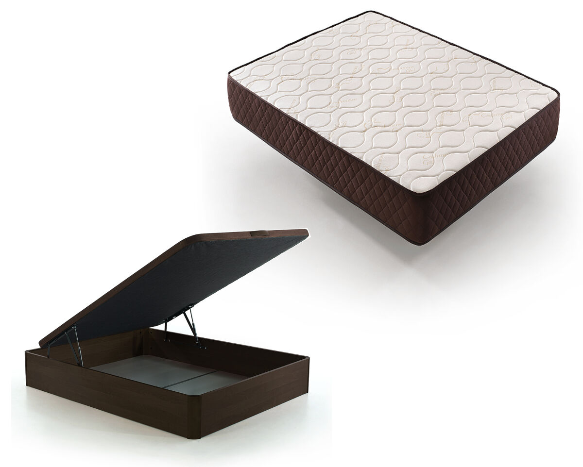 Pack Colchón + Canapé Abatible Descansin | Gran Almacenaje