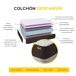 Pack Colchón + Dos Almohadas Viscoelasticas Descansin | Ideal para Personas con Dolores de Espalda | Alta Firmeza | Efecto nube Pack Colchón + Dos Almohadas Viscoelasticas Descansin | Ideal para Personas con Dolores de Espalda | Alta Firmeza | Efecto nube