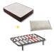 Pack Colchón + Almohada Visco + Somier Descansin | Ideal Personas con Dolores de Espalda, Silencioso Pack Colchón + Almohada Visco + Somier Descansin | Ideal Personas con Dolores de Espalda, Silencioso
