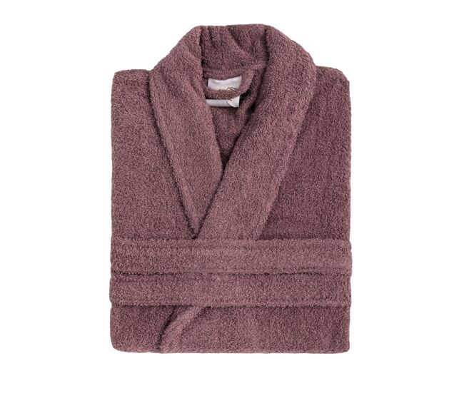 Albornoz adulto baño rizo vino talla xl donegal collections