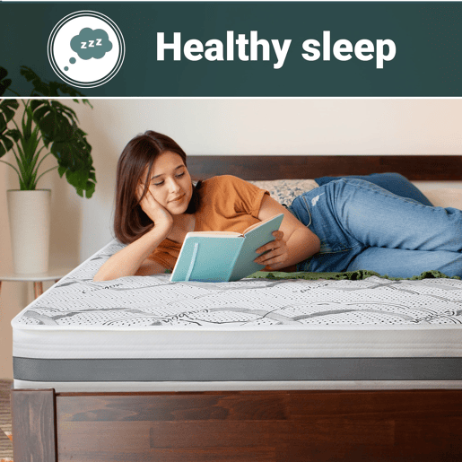The White Stone Colchão Ortopédico 85x190 cm Firmeza Média | Altura 16 cm | Tecido Hipoalergênico e Respirável | Propriedades Ergonômicas e Autou2011Modelantes | Produzido na Itália