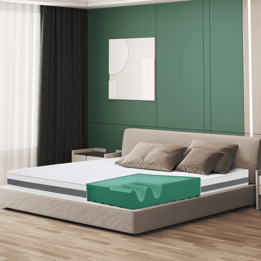 The White Stone Colchão 90x200 cm em Espuma Antibacteriana | Altura 16 cm | Capa 3D Air Hipoalergênica | Colchão Ortopédico 7 Zonas Termossensível The White Stone Colchão 90x200 cm em Espuma Antibacteriana | Altura 16 cm | Capa 3D Air Hipoalergênica | Colchão Ortopédico 7 Zonas Termossensível
