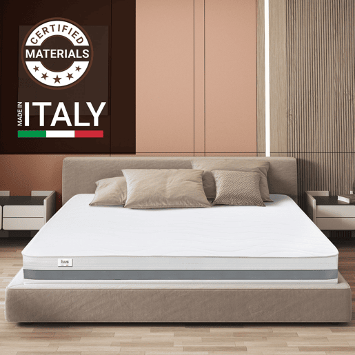 The White Stone Colchão 70x210 cm em Espuma Antibacteriana | Altura 25 cm | Capa 3D Air Hipoalergênica | Colchão Ortopédico 7 Zonas Termossensível
