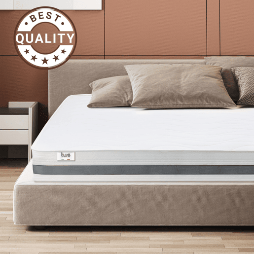 The White Stone Colchão 70x210 cm em Espuma Antibacteriana | Altura 25 cm | Capa 3D Air Hipoalergênica | Colchão Ortopédico 7 Zonas Termossensível