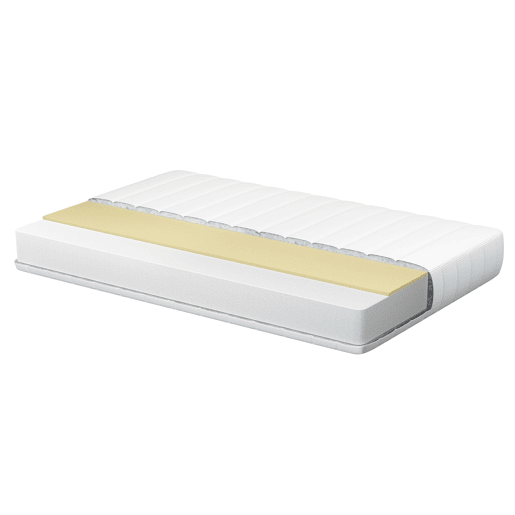 Beliani Colchão viscoelástico para cama de casal JOLLY