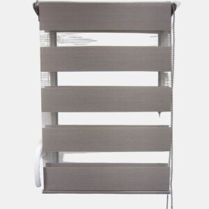 Cortina de enrolar Luz e Noite 90X180Cm - Cor Taupe