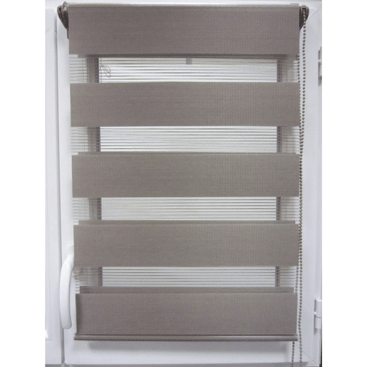 Cortina de enrolar Luz e Noite 150X180Cm - Cor Taupe Cortina de enrolar Luz e Noite 150X180Cm - Cor Taupe