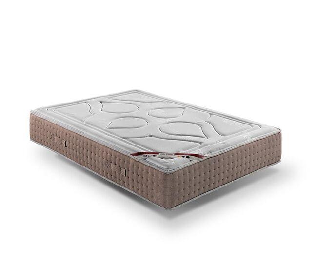 Colchón viscografeno modelo royal imperial, 80x180x30 ,máxima adaptabilidad - todas las medidas, gris y blanco