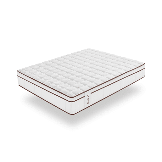 Colchão Molas Ensacadas Hybrid Branco 30 cm - 80X190 cm - Moonia