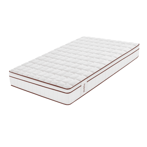 Colchão Molas Ensacadas Hybrid Branco 25 cm - 90X200 cm - Moonia Colchão Molas Ensacadas Hybrid Branco 25 cm - 90X200 cm - Moonia