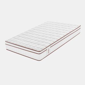 Colchão Molas Ensacadas Hybrid Branco 25 cm - 90X200 cm - Moonia