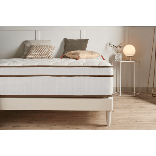 Colchão Molas Ensacadas Hybrid Branco 25 cm - 90X200 cm - Moonia Colchão Molas Ensacadas Hybrid Branco 25 cm - 90X200 cm - Moonia