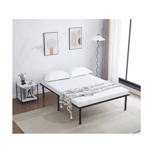 Estrutura de ripas + pés para colchão 140 x 190 cm - 26 ripas