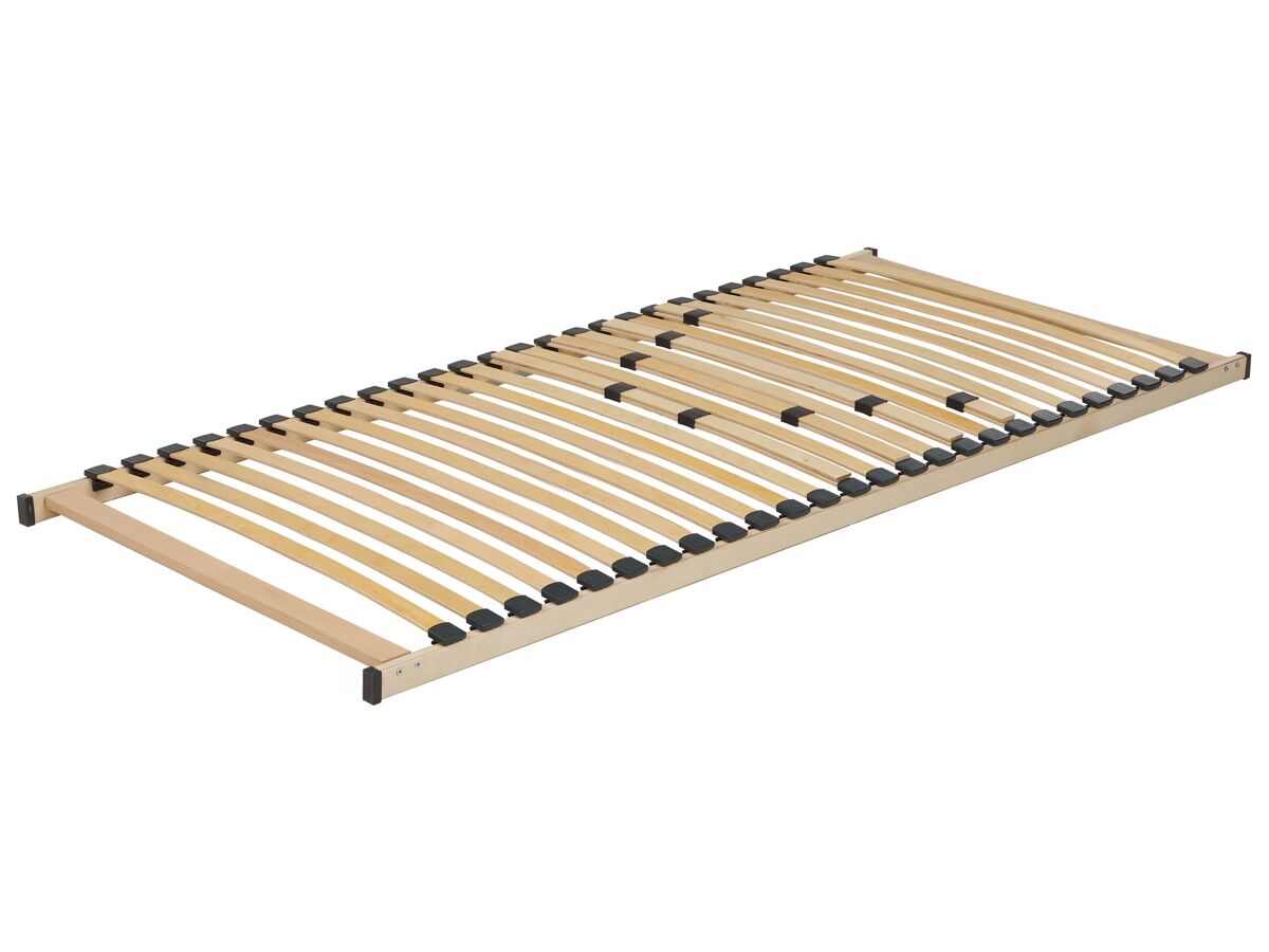 Beliani Somier Madera de abedul, Madera de haya VOUZIERS