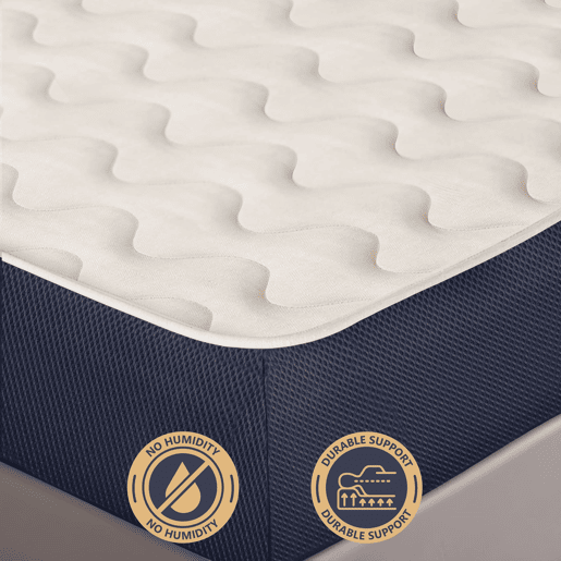 Colchão 90x190 cm em Waterfoam hipoalergénico, 12 cm | Recheio em algodão e capa em tecido 3D respirável, anti-ácaros e antifúngico | Fabricado em Itália Colchão 90x190 cm em Waterfoam hipoalergénico, 12 cm | Recheio em algodão e capa em tecido 3D respirável, anti-ácaros e antifúngico | Fabricado em Itália