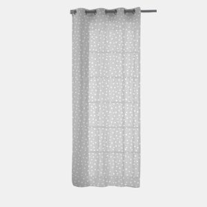 CORTINA COM ILHOS LARS CINZENTO COOL KIDS 140x260 CM