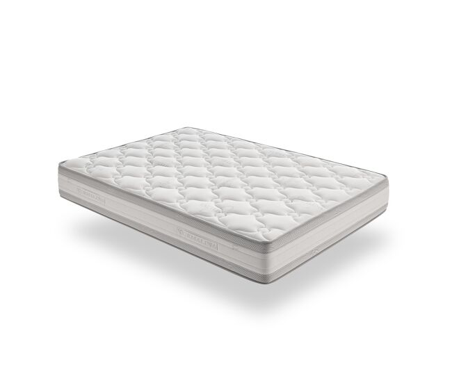Colchón viscoelástico luxury turmalina 135x190 altura 25cm +/-2 cara superior 4 cms de viscoelásticoelastica + supersoft
