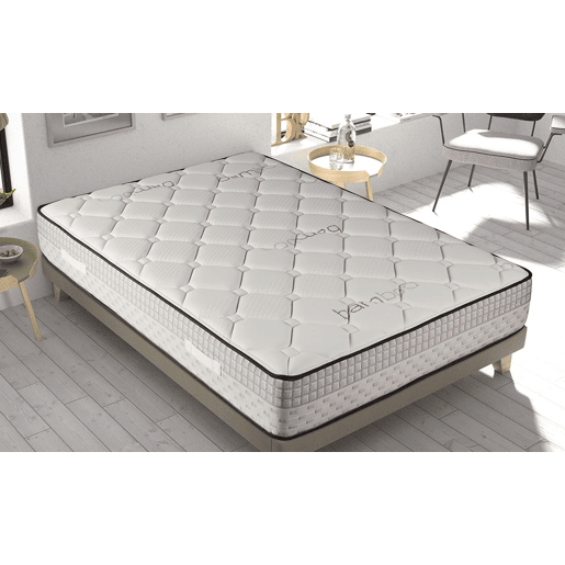Colchão de bambu viscoelástico 80x190 cm, altura 24 cm +-2