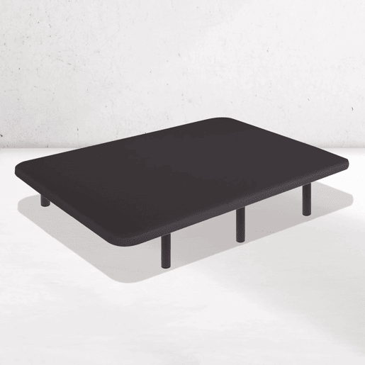 Base estofada DreamNite Base estofada em tecido antiderrapante 3D, Estrutura 30x40 mm, Cor preto, Sem pernas, Base estofada 90 x 180 cm