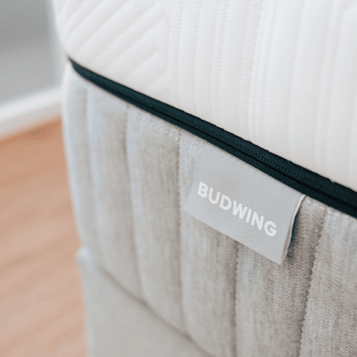 Colchão BUDWING Ergopressure (90x200 cm - Espuma Viscoelástica Perfilada e Alta Densidade com Zoneamento)