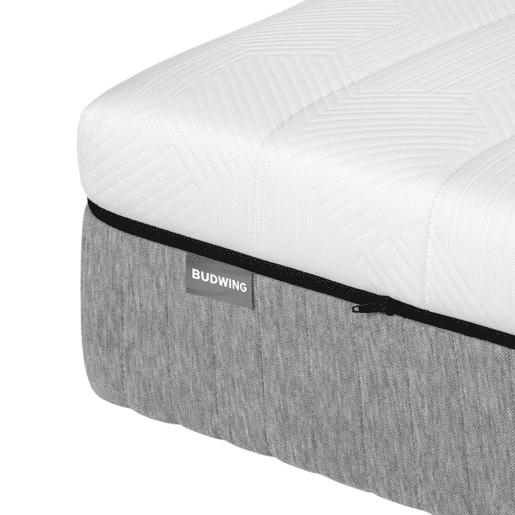 Colchão BUDWING Ergopressure (90x200 cm - Espuma Viscoelástica Perfilada e Alta Densidade com Zoneamento)