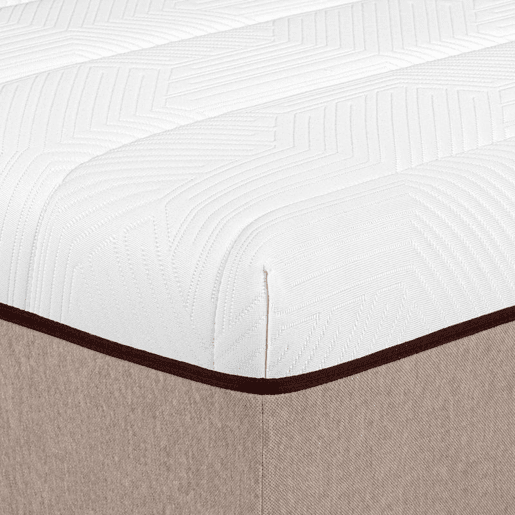 Colchão BUDWING BioHybrid (90x200 cm - Memory Foam, Látex e Molas Ensacadas)
