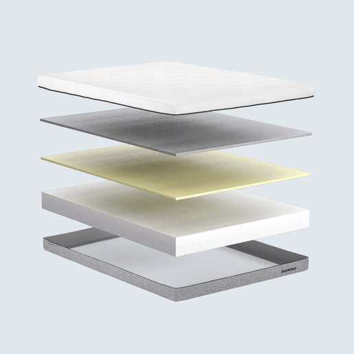 Colchão BUDWING Energize (140x190 cm - Memory Foam de Alta Resiliência)