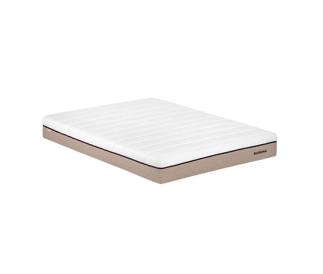 Colchón budwing hybrid max (150x190 cm - memory foam y muelles ensacados)