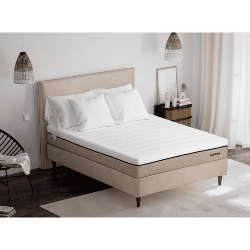 Colchão BUDWING Hybrid Max (140x200 cm - Memory Foam e Molas Ensacadas)