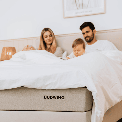 Colchão BUDWING Hybrid Max (140x200 cm - Memory Foam e Molas Ensacadas)