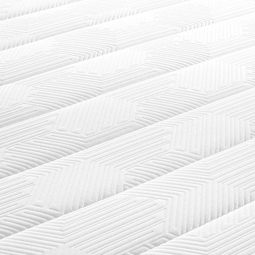 Colchão BUDWING Hybrid Max (140x200 cm - Memory Foam e Molas Ensacadas)