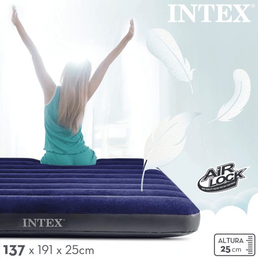 Cama insuflável INTEX Dura-Beam Standard modelo Classic Downy