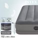 Colchón hinchable doble Dura-Beam® modelo Prestige INTEX Colchón hinchable doble Dura-Beam® modelo Prestige INTEX Gris