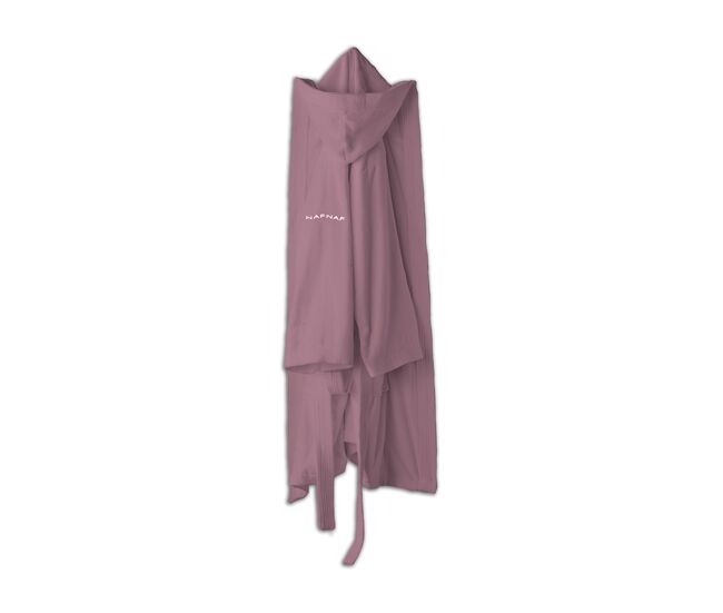 Albornoz casual malva l-xl