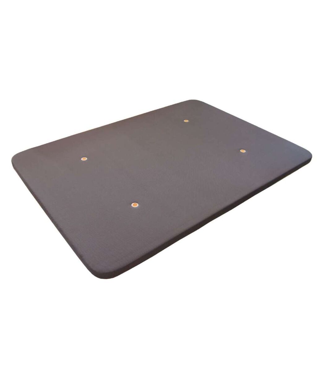 Base Roma tapizado tela 3d con 4 patas