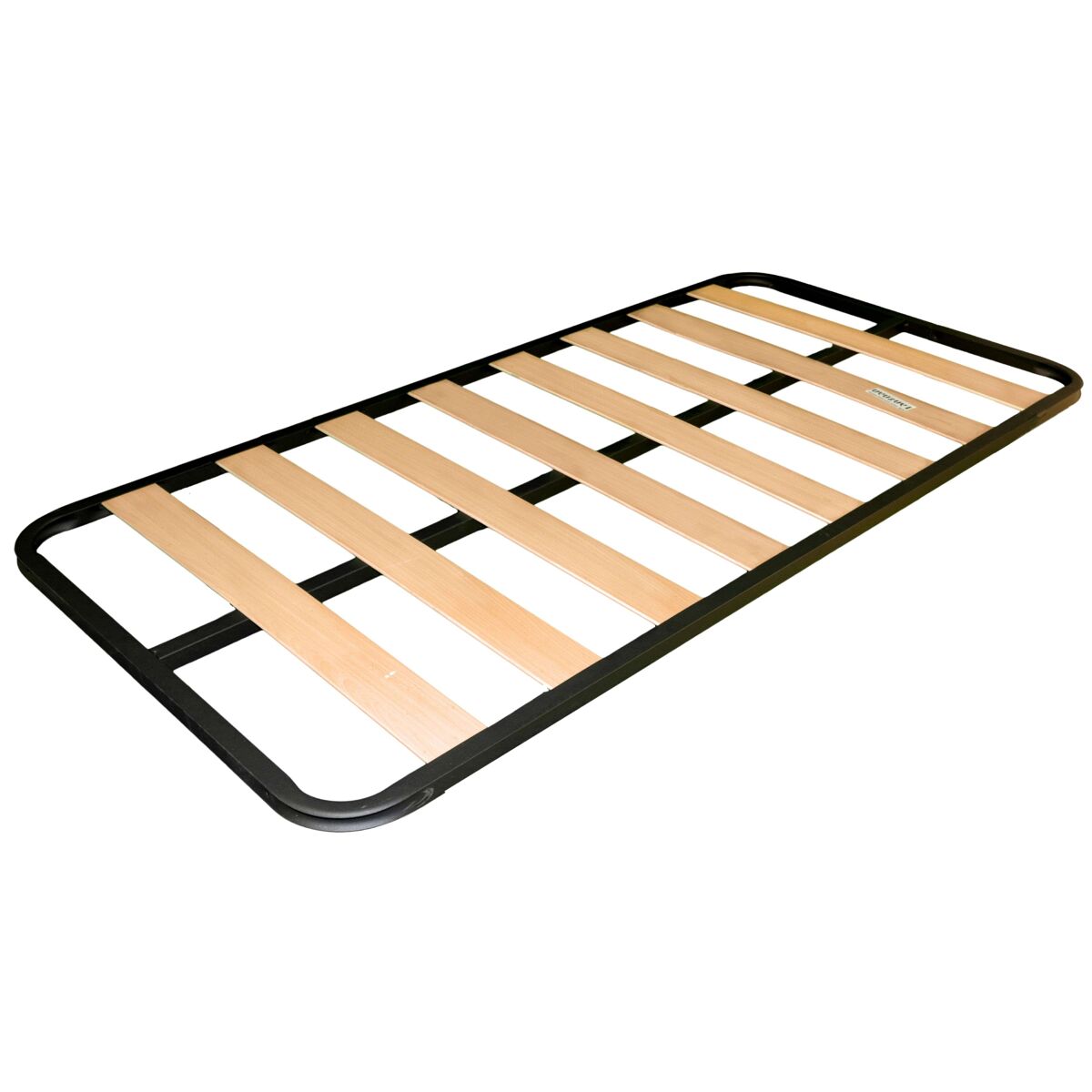 Somier de tubo acerado 30x30 mm con refuerzo central láminas de chopo con y sin patas, en varias medidas