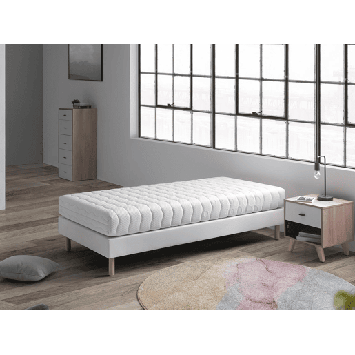 Colchão de espuma 80X190 CAMA INFANTIL TODRA SONHO Altura 18 Respirável e adaptável