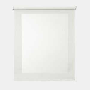 Estores Screen Blackout e isolamento térmico estore de rolo com tecido técnico Branco 120 x 250 cm
