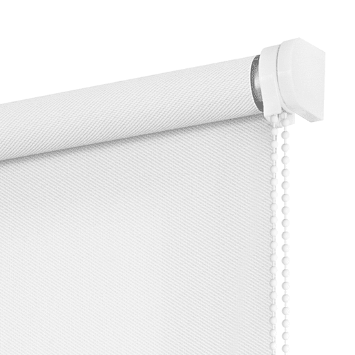 Estores Screen Blackout e isolamento térmico estore de rolo com tecido técnico Branco 120 x 250 cm