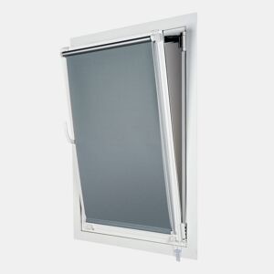 Estores Opaco EasyFix, estore de rolo instalação sem furar Prata 45 x 180 cm