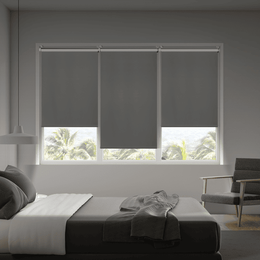 Estores Opaco EasyFix, estore de rolo instalação sem furar Prata 45 x 180 cm