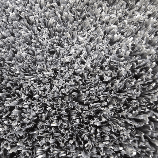 Grama artificial 8mm  2x10 (20m²)  34.000 pontosm²  Cinza