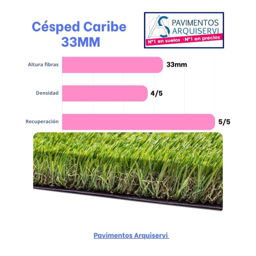 Grama artificial caribe 33mm. rolo 2 x 6m (12m²) Grama artificial caribe 33mm. rolo 2 x 6m (12m²)