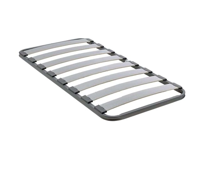 Somier neo balda ancha, tubo de acero 40x30 mm, láminas de chopo-flex, con o sin patas, en varias medidas
